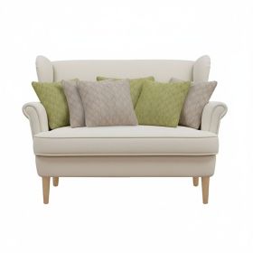 SOGA 6PC 3x 45cm Sage Green Cable Knit Pillow Covers & 2x 45cm Deep Chocolate Brown Diamond Knit Pillowcases