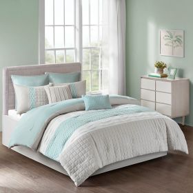 8 Piece Comforter Set (Color: as Pic)