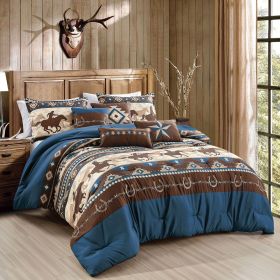 Magna 7 Pieces Comforter Set (size: KING)
